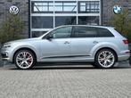 Audi Q7 3.0 TDI E-TR. Q. S-LINE - ORG. NL. - VOLL. HISTORIE, Auto's, Audi, Gebruikt, 2800 kg, Leder, Bedrijf