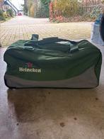 Heineken weekendtas met wieltjes, 40 tot 60 cm, 20 tot 30 cm, Zo goed als nieuw, Groen