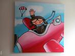 Grote Wanddecoratie op Canvas voor de Kinderkamer, Ophalen, Zo goed als nieuw, Wanddecoratie