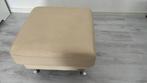 Poef zeer mooie echt lederen poef zonder gebruikssporen, Ophalen, Leer, Zo goed als nieuw, Modern
