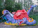 polyester carnavalswagen opbouw, Hobby en Vrije tijd, Feestartikelen, Ophalen, Zo goed als nieuw, Carnaval