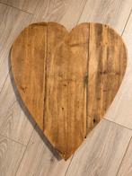 Houten Hart Decoratie - groot, Huis en Inrichting, Woonaccessoires | Wanddecoraties, Ophalen of Verzenden, Gebruikt