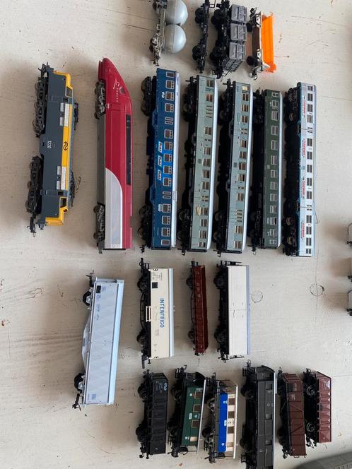 Te koop treinen h0, Hobby en Vrije tijd, Modeltreinen | H0, Gebruikt, Gelijkstroom, Fleischmann, NS, Ophalen