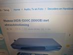 'Prima HUMAX IHDR-5200C 500GB Decoder Compleet nieuwstaat'., Audio, Tv en Foto, Decoders en Harddiskrecorders, Ophalen of Verzenden