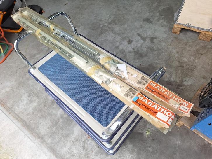 Henderson Marathon Railsysteem schuifdeurbeslag rails, Doe-het-zelf en Verbouw, Hang- en Sluitwerk, Nieuw, Overige typen, Ophalen