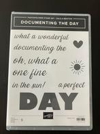 Stampin Up Documenting the Day, Hobby en Vrije tijd, Stempelen, Ophalen of Verzenden, Nieuw, Clearstamp