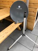 Satellietschotel standaard en triple lnb, Audio, Tv en Foto, Schotelantennes, Ophalen, Gebruikt