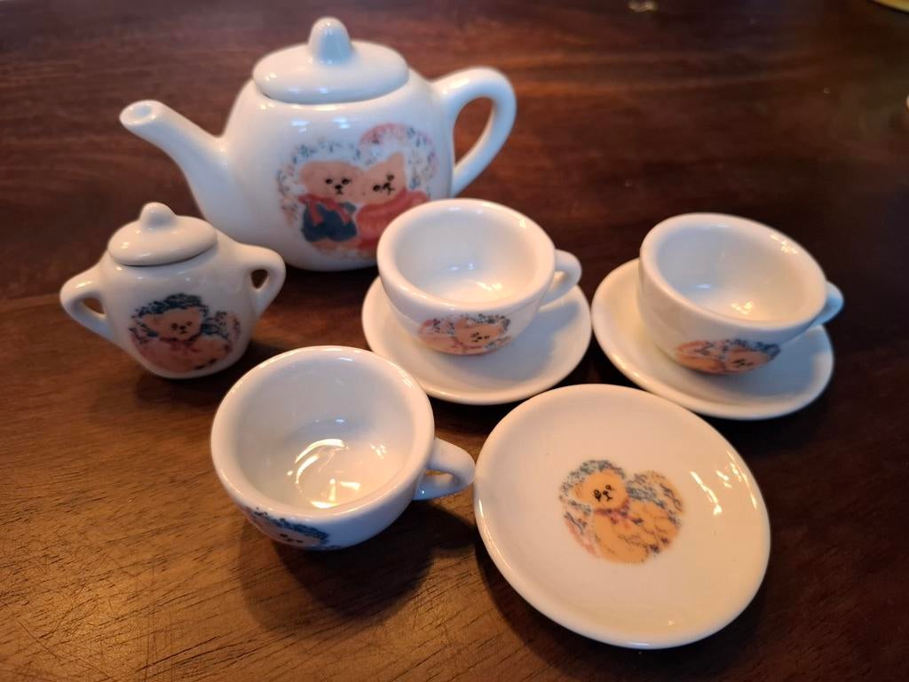 Kinderservies Beertjes - Uitstekende Conditie, Ophalen of Verzenden