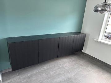 IKEA Besta Dressoir Zwartbruin - afbeelding 2