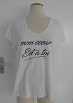 Zus van Sil T-shirt wit mt XL, Kleding | Dames, Gedragen, Ophalen of Verzenden, Wit, Zus van Sil