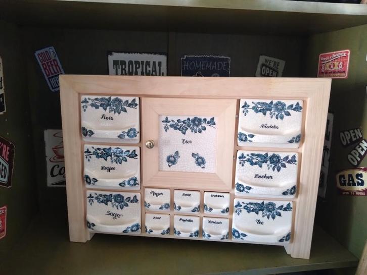 Kruidenkastje, Antiek en Kunst, Antiek | Keukenbenodigdheden, Ophalen