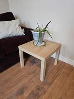 Ikea Lack Tafeltje - Licht Eiken - Perfecte Staat 2 stuks, Minder dan 45 cm, Minder dan 55 cm, Vierkant, Scandinavisch