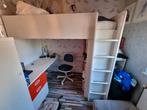 Hoogslaper Ikea met bureau en kast, Ophalen, Zo goed als nieuw, Hoogslaper