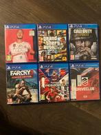 PS4 Games - GTA 5, FIFA 20, Call of Duty WWII + meer!, Online, Gebruikt, 1 speler, Vanaf 16 jaar