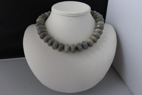 LABRADORIET ketting/oorhanger-set, Sieraden, Tassen en Uiterlijk, Kettingen, Nieuw, Met edelsteen, Verstelbaar, Verzenden