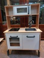 Ikea keukentje in nieuwstaat kookplaatjes werken ook, Ophalen of Verzenden, Zo goed als nieuw, Hout