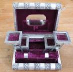 Sieradendoos., Ophalen of Verzenden, Zo goed als nieuw, Met spiegeltje(s)