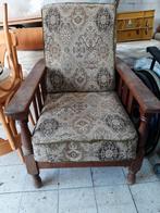 Vintage rookstoel verstelbaar goede zit, grootmoeders tijd, Antiek en Kunst, Antiek | Meubels | Stoelen en Banken, Ophalen