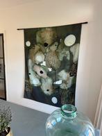 Wandkleed Urban Cotton Forest flowers+ophangsysteem 145x190, Huis en Inrichting, Woonaccessoires | Wanddecoraties, Ophalen, Zo goed als nieuw