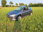 Peugeot 206 1.4 2007 5-deurs apk tot 18 04 26 airco, Voorwielaandrijving, Euro 5, 64 pk, Zwart