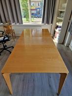 Lange uitschuifbare eettafel, Huis en Inrichting, Ophalen, Gebruikt, 200 cm of meer, 50 tot 100 cm