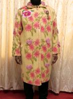 Handgemaakt vintage   maat xl wol Winter jas, Ophalen of Verzenden, Zo goed als nieuw, Maat 46/48 (XL) of groter, Beige