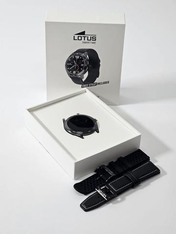 Lotus S3 - Smartwatch heren - Zwart - Leren band beschikbaar voor biedingen