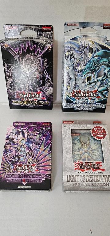Yu-Gi-Oh! 3X Structure Deck & 1X Special Edition beschikbaar voor biedingen