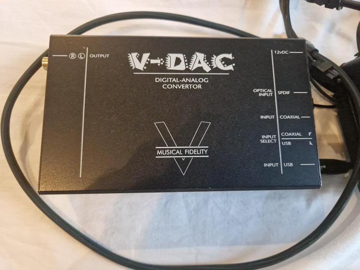 Uitstekende Musical Fidelity Vdac inclusief voeding, Audio, Tv en Foto, Converters, Gebruikt, Ophalen of Verzenden