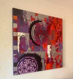 Groot Abstract Schilderij Cobra Art 120x120cm Gecertificeerd, Ophalen