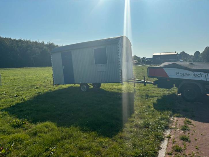 Schaftkeet met vast toilet, Caravans en Kamperen, Caravan accessoires, Ophalen