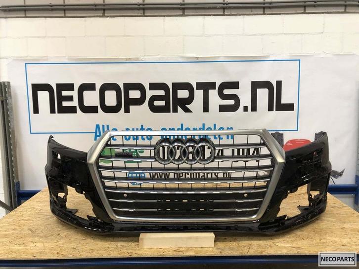 Audi Q7 SQ7 s line bumper voorbumper grill 4M0807096A, Auto-onderdelen, Carrosserie en Plaatwerk, Bumper, Audi, Voor, Gebruikt