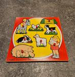 Vintage Simplex Puzzel - 8 Stukjes, Gebruikt, Ophalen of Verzenden, Van hout, Minder dan 10 stukjes