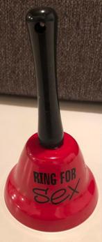 Leuk kado Ring For Sex Hand Bel, Hobby en Vrije tijd, Overige Hobby en Vrije tijd, Ophalen of Verzenden, Zo goed als nieuw