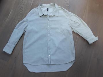 Te koop: Mooie stevige rib blouse van het merk ZARA trf Mt.S beschikbaar voor biedingen