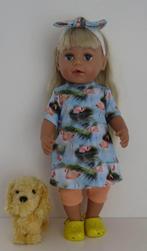 poppenkleertjes babypop born 43cm (holiday jurk setje ), Verzenden, Nieuw, Babypop