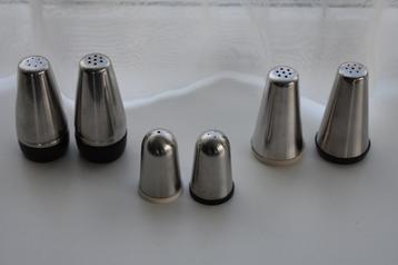 Gero Zilmeta Jensen & 2 x Alessi peper en zout stel vintage beschikbaar voor biedingen