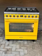 Smeg Gasfornuis, Witgoed en Apparatuur, Fornuizen, Ophalen, 60 cm of meer, Zo goed als nieuw, Gas