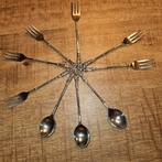 6 Apostel vorkjes en 3 Apostel lepeltje., Ophalen of Verzenden