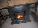 Schouw met elektrische haard, Huis en Inrichting, Ophalen, Gebruikt, Vrijstaande haard, Elektrische haard