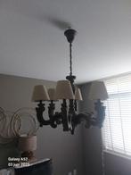 kroonluchter hanglamp, Huis en Inrichting, Lampen | Kroonluchters, Ophalen, Zo goed als nieuw, Hout