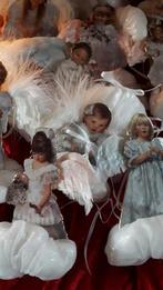 Kerst engeltjes porselein sandra kuck brocante decoratie, Antiek en Kunst, Ophalen of Verzenden