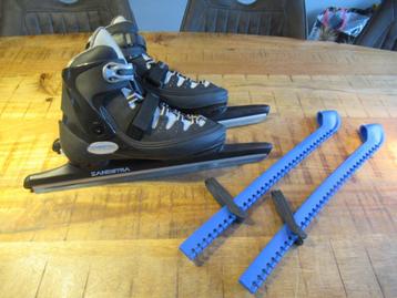 ALS NIEUW Zandstra mt 44 Semi Soft Schaatsen Combinoren 1392 beschikbaar voor biedingen