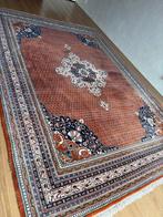 XXL Perzisch tapijt, roestbruin/blauw, 380x246cm, Huis en Inrichting, Ophalen, Bruin, Zo goed als nieuw, 200 cm of meer
