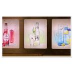 Reclamebord Jillz, Wieckse Rosé, Cristel Clear, Ophalen of Verzenden