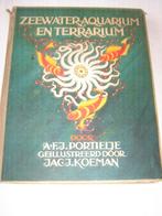 Zeewater aquarium en terrarium. A. F. J. Portielje, Ophalen of Verzenden, Gelezen