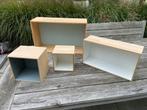 4 wandboxen van Bloomingville, Ophalen, Gebruikt