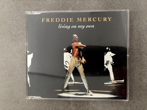 Freddie Mercury ( Queen) - Living On My Own, leuke cd maxi, Cd's en Dvd's, Cd's | Pop, 1980 tot 2000, Ophalen of Verzenden