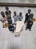 Antieke decoratieve jazz muzikanten beeldjes, Ophalen, Zo goed als nieuw, Overige typen