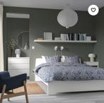 IKEA ASKVOLL tweepersoonsbed 140x200, Huis en Inrichting, Slaapkamer | Bedden, Gebruikt, 140 cm, Hout, Ophalen